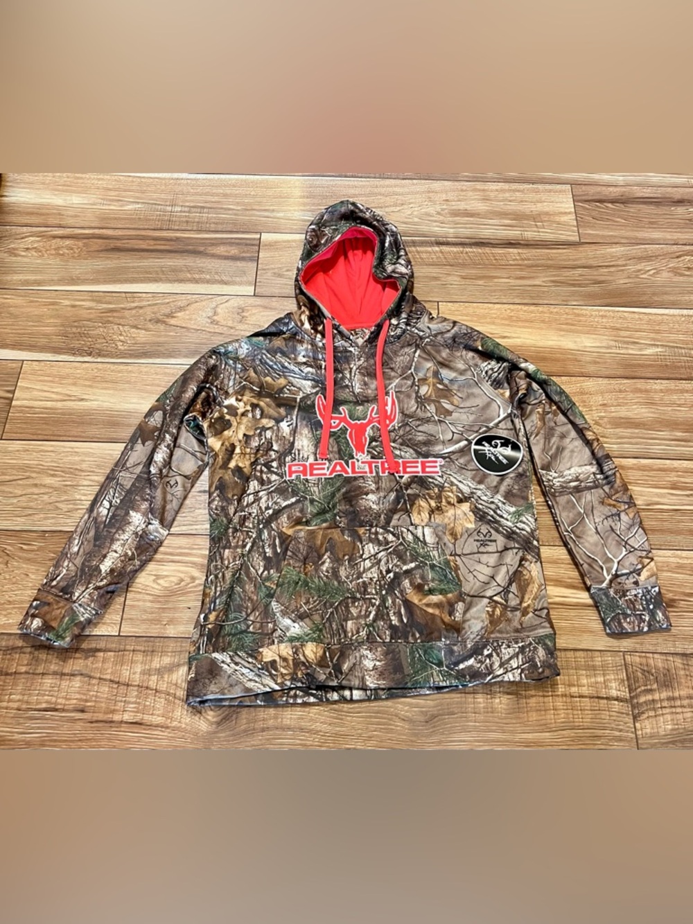 Realtree Camo Hoodie with Pink Accents - NWT